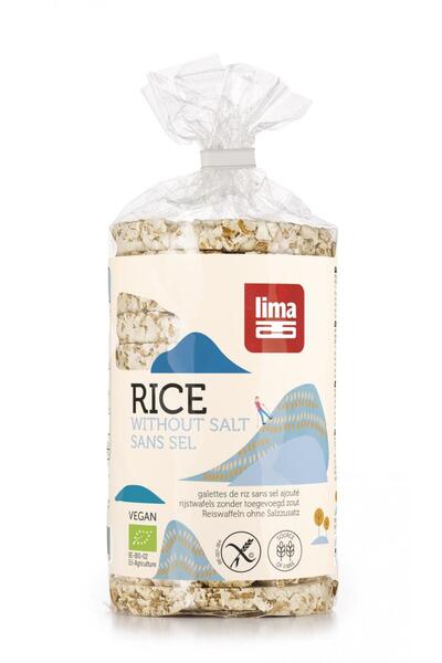 Lima Rondele de orez expandat fara sare 100g