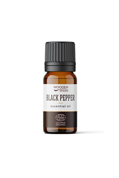 Wooden Spoon Ulei esential de piper negru, bio, 5ml,