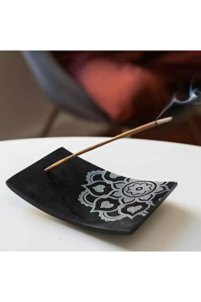 Aromandise Suport pentru betisoare parfumate, din piatra, Tibet,