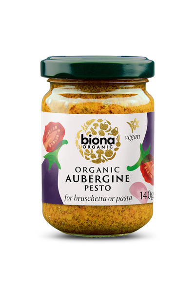 biona Πέστο μελιτζάνας, βιολογικό, 140 γρ.