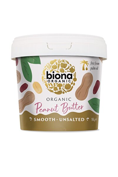 biona Smooth peanut butter without salt 1kg
