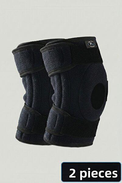 POLİMED Patella Ligament Knee Brace (2 Pieces) Patella Silicone Supported by ...