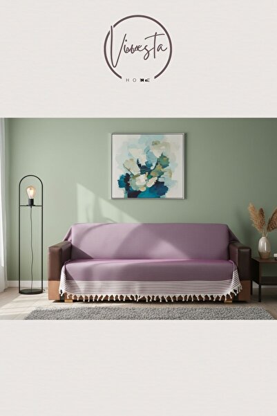 Vivesta Home 180×210 cm Cotton Sofa Cover – Non-Slip, Washable, Stylish Prote...