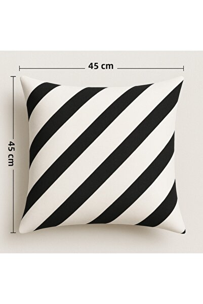 Alacastore غطاء وسادة عصري مخطط