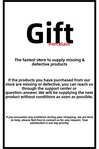 Heda Porselen Azur 6 Piece Porcelain Tea Plate Set