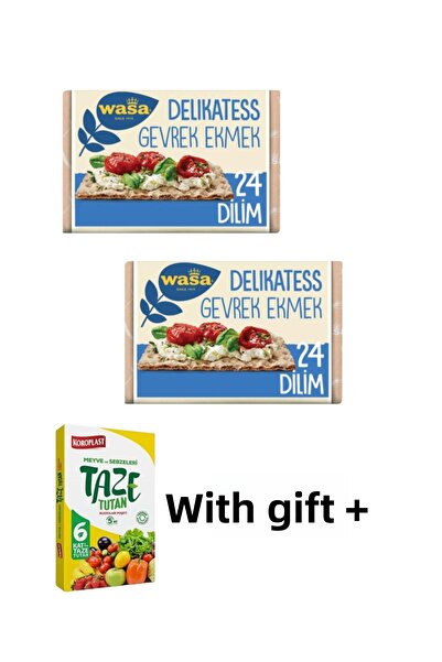 Wasa Delıkatess Crisp Bread Diet Bread 270 Gr X 2 Pieces