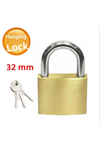 Nms Yellow Asma Klit 32 mm 3-Key Metal Body