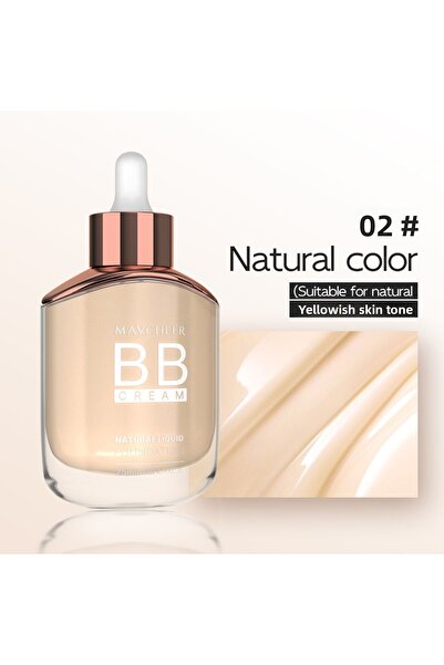 Maycheer Bb Cream Natural Liquid Foundation – 12 Hour Lasting, Matte & Oil-Fr...