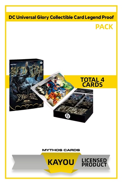 Mythos Cards Dc Universal Glory Collectible Card Legend Proof - Package