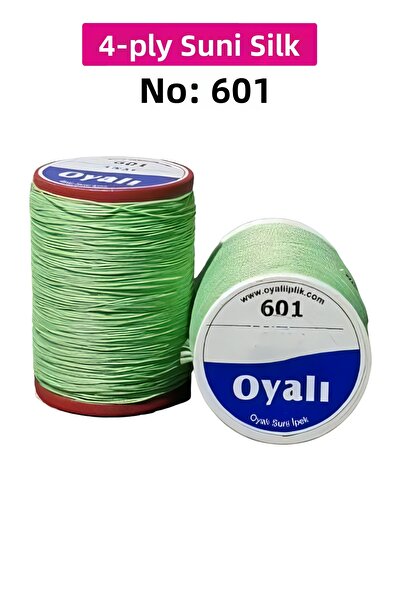 SepetBudur Ochih de croșetat din fire de mătase artificială cu 4 straturi, cu...