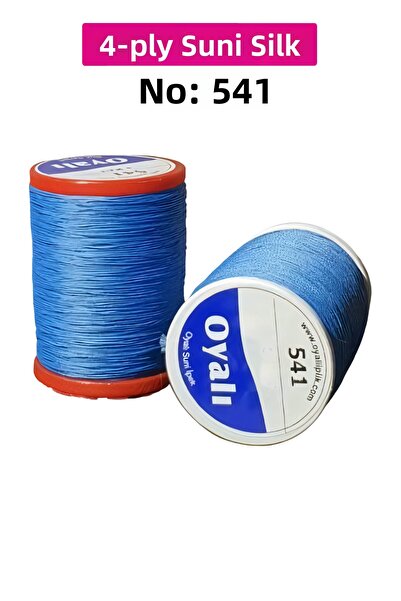 Royaleks Ochih de croșetat din fire de mătase artificială cu 4 straturi, cu m...