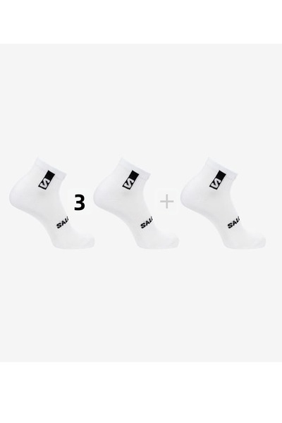 Salomon Socks EVERYDAY ANKLE 3-PACK WHITE-WHITE-WHITE LC2086500