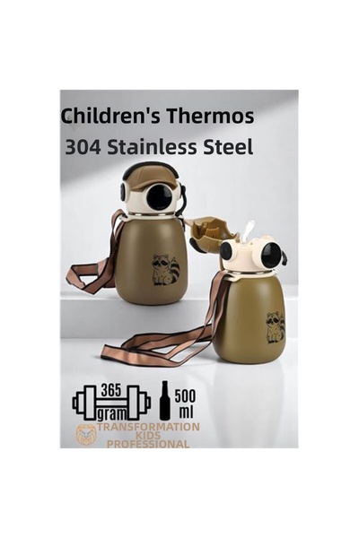 Skygo زجاجة مياه خفيفة للأطفال من إينوكس ستيل بسعة 500 مل