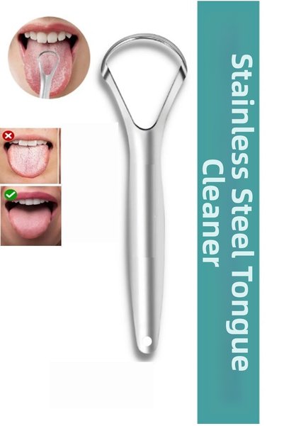 NW NessiWorld Stainless Steel Tongue Cleaner