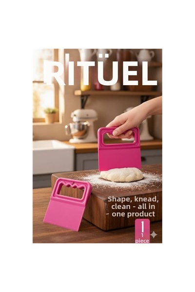 Skygo Dough Cutter Scraper and Spatula - Practical Helper for Preparing Flour...