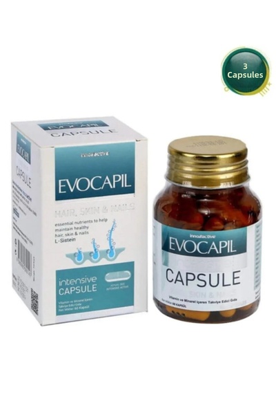 Evocapil Intensive 60 Capsules 3 Pieces