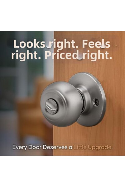 Nacario NrcrioShop BK2040SS-3 مفتاح دائري الشكل مع مفتاح تشغيل، حزمة متعددة م...