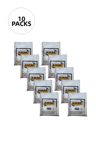 Marsilyan Transparent Hırnır Athlete Bag Large Size 29x52 Cm 650 Gr (10 Pack-...