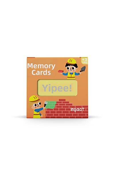 YİPPEE بطاقات الذاكرة – ذات طابع البناء |   لعبة المطابقة التعليمية