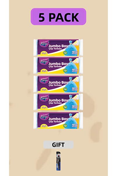 Parex كيس القمامة جامبو الحجم 80X110 (prx012)