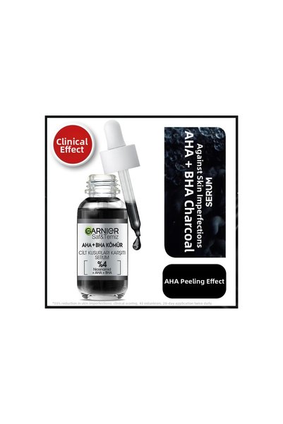 Garnier Aha+bha Anti-Skin Flaws Serum 4% (Niacinamide + Peeling Effect) 30 Ml...