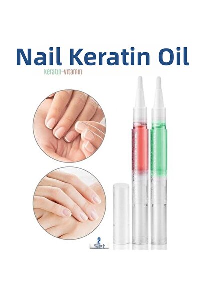 Skygo قلم العناية المنشط بزيت الأظافر، عبوة من قطعتين