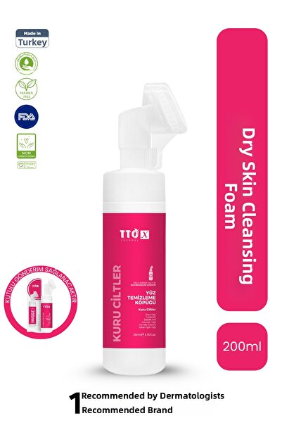 TTO X رغوة الوجه مع أداة توزيع شجرة الشاي الخاصة للبشرة الجافة (سعر خاص لانسم...