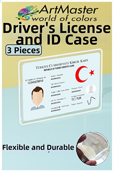 Artmaster Protector pentru carte de identitate, permis de conducere, card de ...