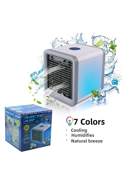 Epilons مروحة حوض مياه مربعة لسطح المكتب