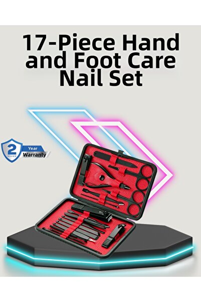izbul Professional Stainless Steel Manicure & Pedicure Set