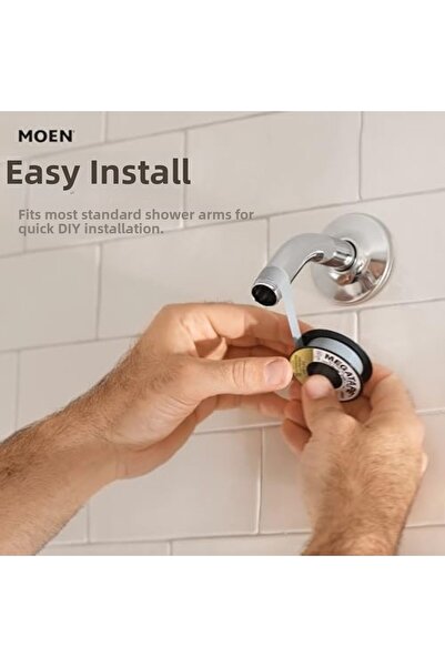 Yıldızan Esnshop 26100Srn Magnetix Handheld Shower Head – Spot Resist, Brushe...