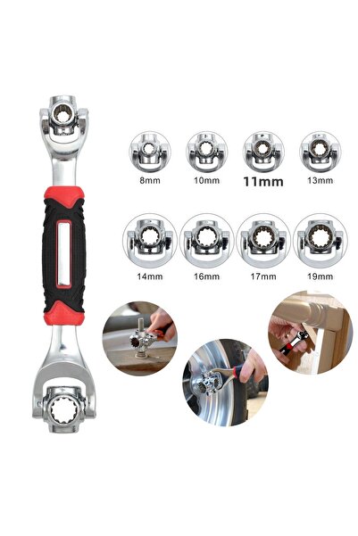 Epilons 360 °   Rotary Head Multi-Function Socket Wrench Nm-8841