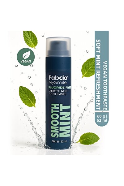 Fabcio Mysmile Fluoride-Free Vegan Toothpaste – Soft Mint Freshness