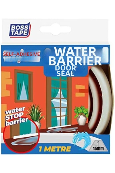 Nacario حاجز لمنع تسرب المياه من نركريو شوب للحمام والعتبات والمطبخ - 1 متر 1...