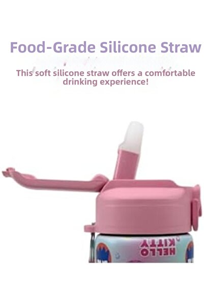 Nacario NrcrioShop 600 مل زجاجة ترمس من الفولاذ المقاوم للصدأ بسعة 600 مل مع ...