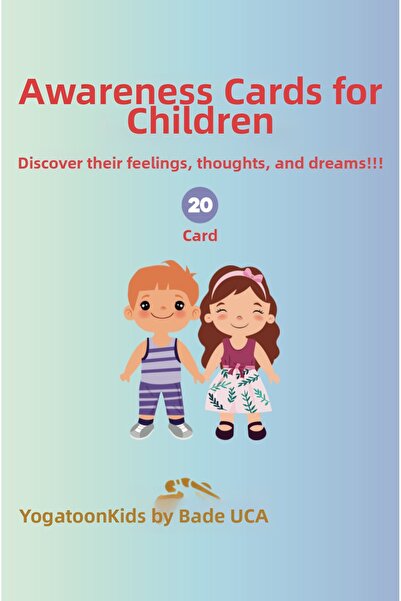 Yogatoon Kids World بطاقات التوعية والتطور العاطفي للأطفال - مجموعة تدريبية ل...