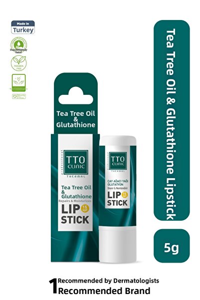 TTO Clinic Lip Stick - Tea Tree Oil & Glutathione 15 Spf