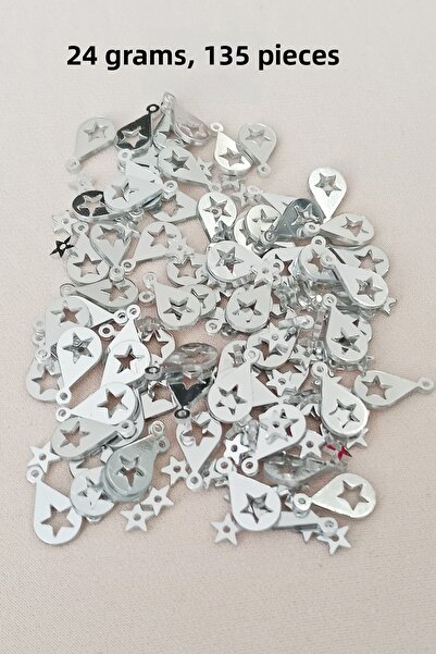 Ne verelim size Oya Evening Dress Bracelet Necklace Plexi Metallic Plastic Se...