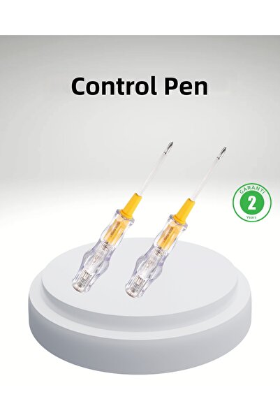 Marsilyan Ieg ™   Electrical Test Pen Neon Lighted Nickel Plated 110-220V Res...