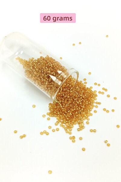 Royaleks Mărgele de nisip din sticlă turnată (11/0) 2 mm - 60 grame - Transpa...