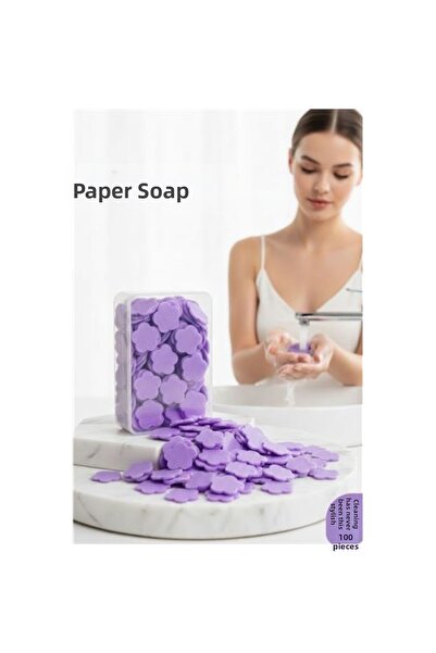 Skygo Perfumed Hand Dissolving Paper Soap - Pack of 100 Magic Soap – Hygienic...