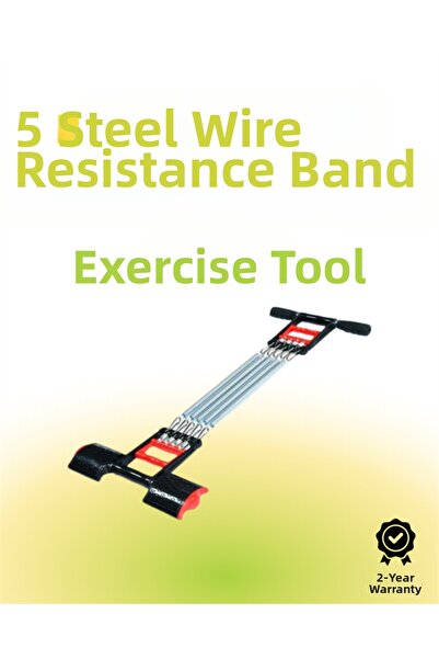 magicool Stainless Steel Spring Multi Resistance Arm and Body Workout Tool