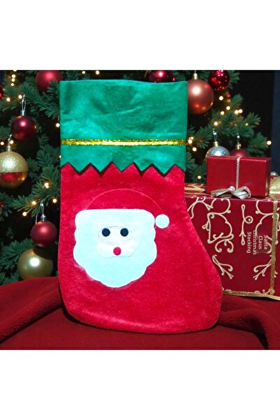 Kuzey جوارب سانتا كلوز صغيرة الحجم 23 سم مع شخصية سانتا كلوز للزينة وديكورات ...