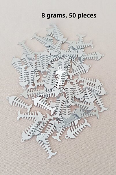 Royaleks Oya Abiye Brățară Colier Plexi Plastic Metalic Paiete Culoare Argint...