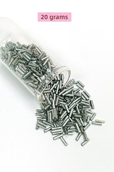 toyigoo Long pipe cutting bead diameter 2mm length 10 mm - 20 grams - pattern...