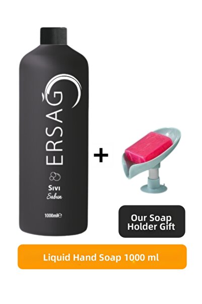 Ersağ صابون سائل لليدين 1000 مل - (هدية صابون) 119-06