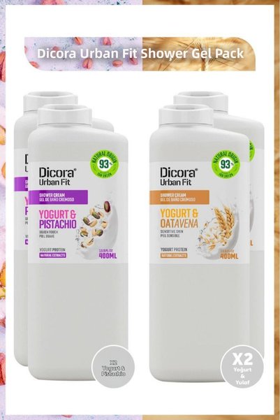 DICORA URBAN FIT Yogurt & Pistachio Yogurt and Pistachio, Vitamin B and Fit S...