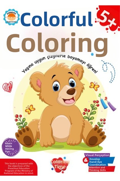 Marvel Colorful Coloring 5 Years