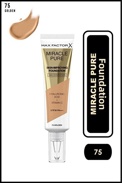 Max Factor Miracle Pure Foundation Golden No:75