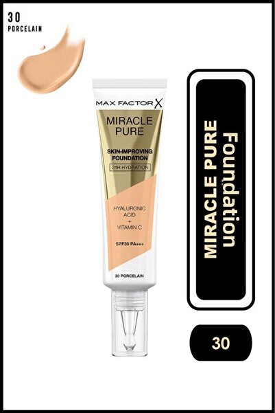 Max Factor Miracle Pure Foundation Porceleain No:30